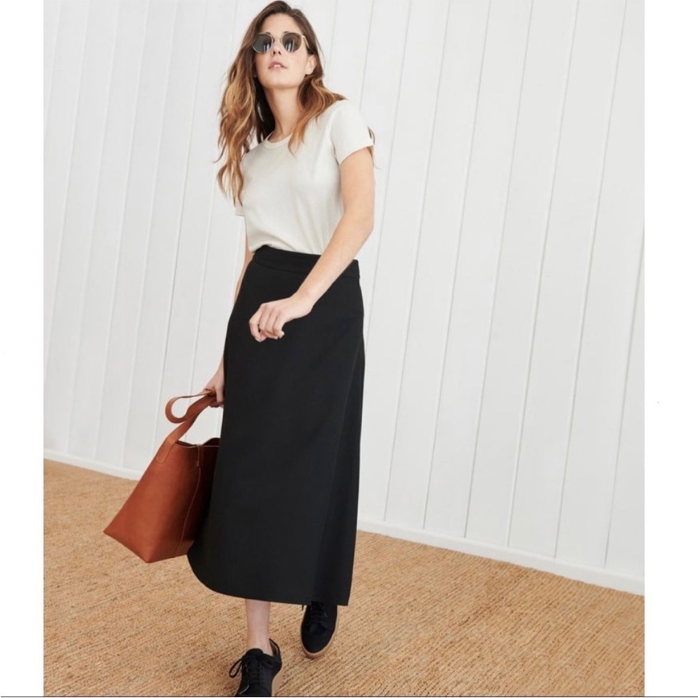 Jenni Kayne Black Midi Skirt